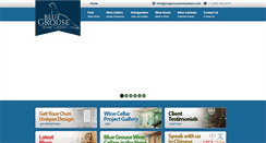 Desktop Screenshot of bluegrousewinecellars.com