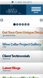 Mobile Screenshot of bluegrousewinecellars.com